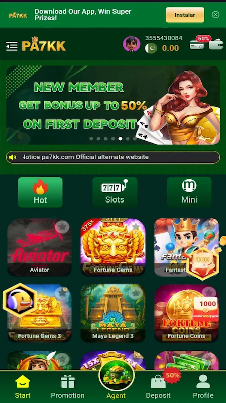 PA7KK Game Logo